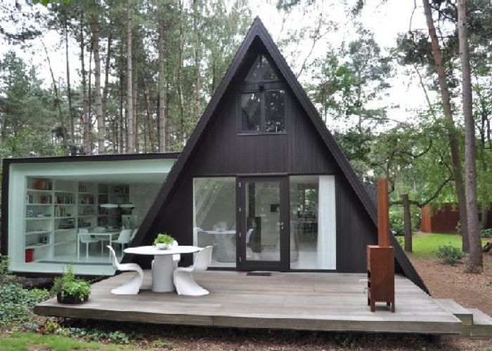 Moderna gozdna hišica