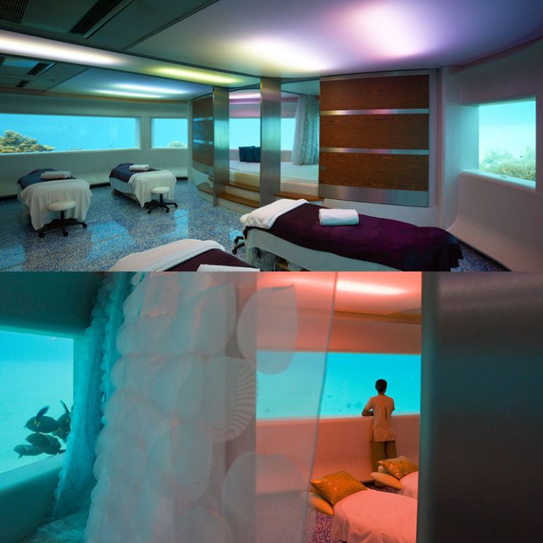 Plavajoči hotel s podvodnim apartmajem (slika 6)
