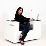 Stol kot delovni kotiček