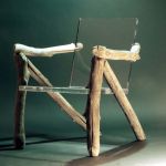 Stekleno-leseni stoli